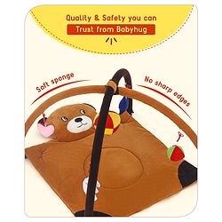 Babyhug Deluxe Twist & Fold Play Gym- Bear