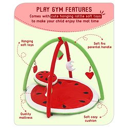 Babyhug Deluxe Watermelon Twist & Fold Play Gym - Multicolour