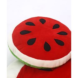Babyhug Deluxe Watermelon Twist & Fold Play Gym - Multicolour | Foldable Activity Mat Attached With Soft Toys | Promotes Sensory Exploration & Motor Development | Soft & Child-Safe | BIS Certified