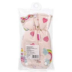Babyhug 100% Cotton Premium Feeding Bottle Cover with Sherpa Lining Vehicle Print - Fits Upto 200 ml Bottle