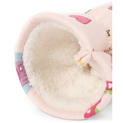 Babyhug 100% Cotton Premium Feeding Bottle Cover with Sherpa Lining Vehicle Print - Fits Upto 200 ml Bottle