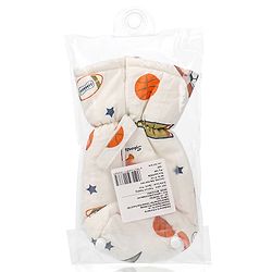 Babyhug 100% Cotton Premium Feeding Bottle Cover with Sherpa Lining Vehicle Print - Fits Upto 200 ml Bottle