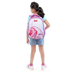 Babyhug School Backpack Mermaid Purple - 15.5 Inches