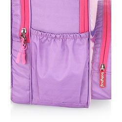 Babyhug School Backpack Mermaid Purple - 15.5 Inches