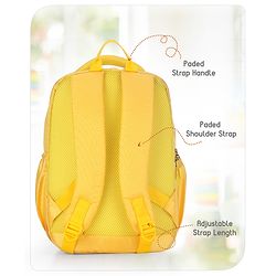 Babyhug School Backpack Fox Orange - 15.5 Inches