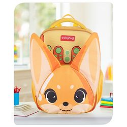 Babyhug School Backpack Fox Orange - 15.5 Inches