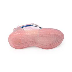 Cute Walk by Babyhug Holographic Sneakers with Velcro Closure - Pink