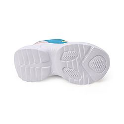 Cute Walk by Babyhug Color Block Sneakers with Velcro Closure - Pink