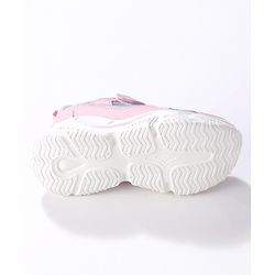 Cute Walk by Babyhug Color Block Sneakers with Velcro Closure - Pink