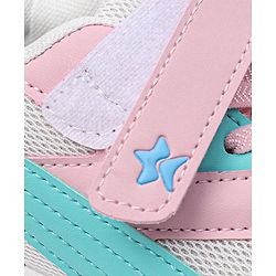 Cute Walk by Babyhug Velcro Closure Sneakers - Pink