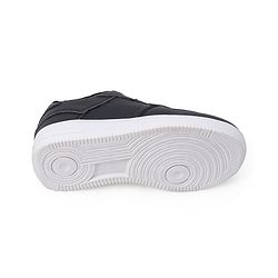 Cute Walk by Babyhug Solid Sneaker Shoes with Lace Up Closure - Black