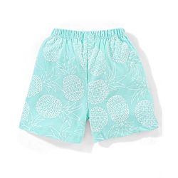 Babyhug Cotton  Mid Thigh Length Shorts Striped Pack of 3 - Blue