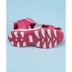 Cute Walk by Babyhug Velcro Closure Sandals - Purple