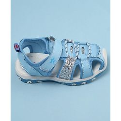 Cute Walk by Babyhug Velcro Closure Sandals - Purple