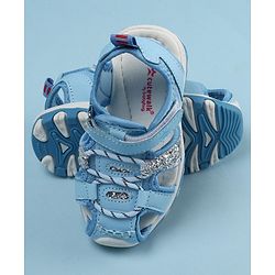 Cute Walk by Babyhug Velcro Closure Sandals - Purple