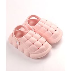 Cute Walk by Babyhug Slip On Clogs Cube Design Design - Pink