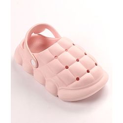 Cute Walk by Babyhug Slip On Clogs Cube Design Design - Pink