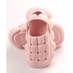 Cute Walk by Babyhug Slip On Clogs Cube Design Design - Pink