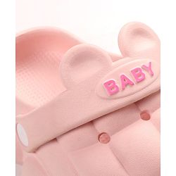 Cute Walk by Babyhug Slip On Clogs Cube Design Design - Pink