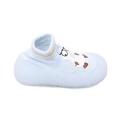 Cute Walk by Babyhug Cartoon Print Sock Shoes - Blue