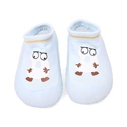 Cute Walk by Babyhug Cartoon Print Sock Shoes - Blue