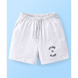 Babyhug Cotton Mid Thigh Length Shorts Stripes & Camo Print Pack of 3- White Orange & Green
