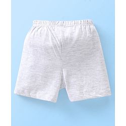Babyhug Cotton Mid Thigh Length Shorts Stripes & Camo Print Pack of 3- White Orange & Green