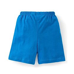 Babyhug Cotton Mid Thigh Length Shorts Stars & Stripes Print Pack of 3- Green & Blue