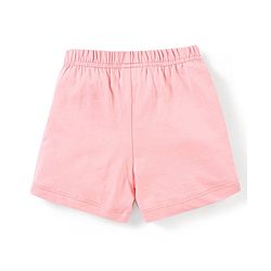 Babyhug Cotton Mid Thigh Length Shorts Polka Dots & Cherry Printed Pack of 3 - Pink White & Peach