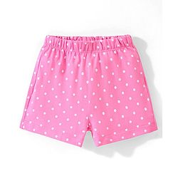 Babyhug Cotton Knit Half Sleeves Night Suit With Ice Cream Print - Yellow & Pink