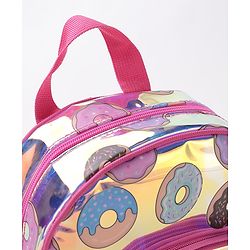 Babyhug Free Size Fashion Backpack Donut Print- Pink
