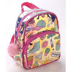 Babyhug Free Size Fashion Backpack Multicolor (Print May Vary)