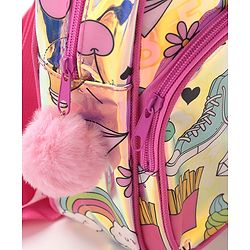 Babyhug Free Size Fashion Backpack Multicolor (Print May Vary)