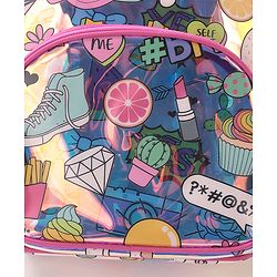 Babyhug Free Size Fashion Backpack Multicolor (Print May Vary)