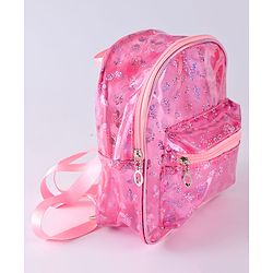 Babyhug Fashion Backpack Butterfly Design-  Dark Pink