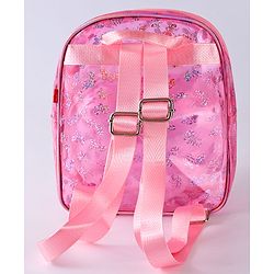 Babyhug Fashion Backpack Butterfly Design-  Dark Pink