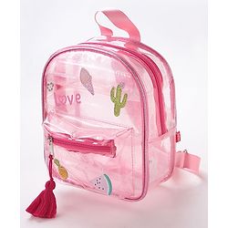 Babyhug Fashion Backpacks - Light Pink