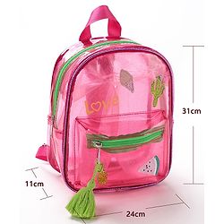 Babyhug Fashion Backpacks - Light Pink