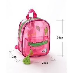 Babyhug Fashion Backpacks - Light Pink