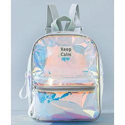 Babyhug Fashion Backpack - Silver