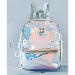 Babyhug Fashion Backpack - Silver