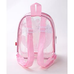 Babyhug Kitty Print Fashion Backpacks - Pink