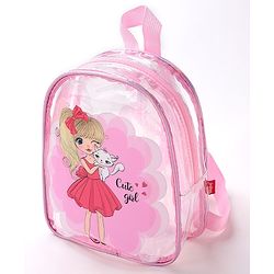 Babyhug Free Size Fashion Backpack - Pink
