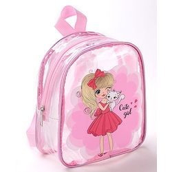 Babyhug Free Size Fashion Backpack - Pink