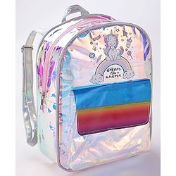 Babyhug Unicorn Print Fashion Backpacks - Pink