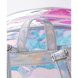 Babyhug Animal Print Fashion Backpacks - Pink