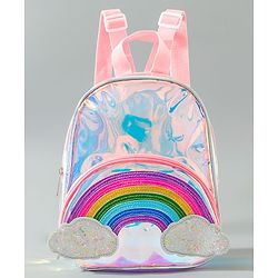 Babyhug Rainbow Design Fashion Backpack - Multicolour