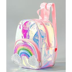 Babyhug Rainbow Design Fashion Backpack - Multicolour