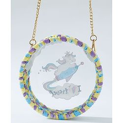 Babyhug Sling Bag Unicorn Print- Multicolor