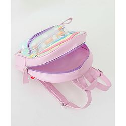 Babyhug Rainbow design Fashion Backpack - Purple